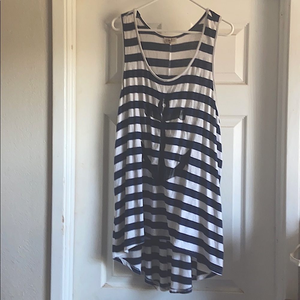 Sailor stripe tank top